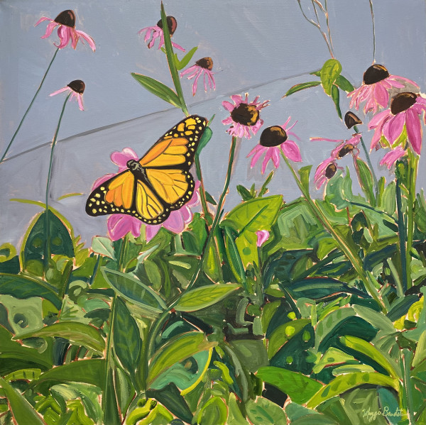 Butterfly in the Parking Lot by Maggie Clifford-Bandstra