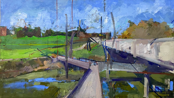 Riverside, Bridge by Nancy Flanagan, Image 1.