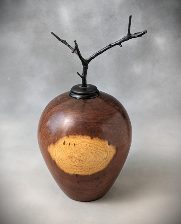 Vase with Finial by Mike Nathal, Image 1.