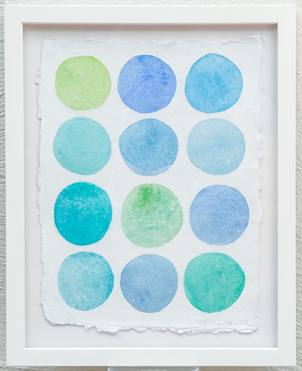 Aqua Dots No. 1 by Elizabeth Bernheisel