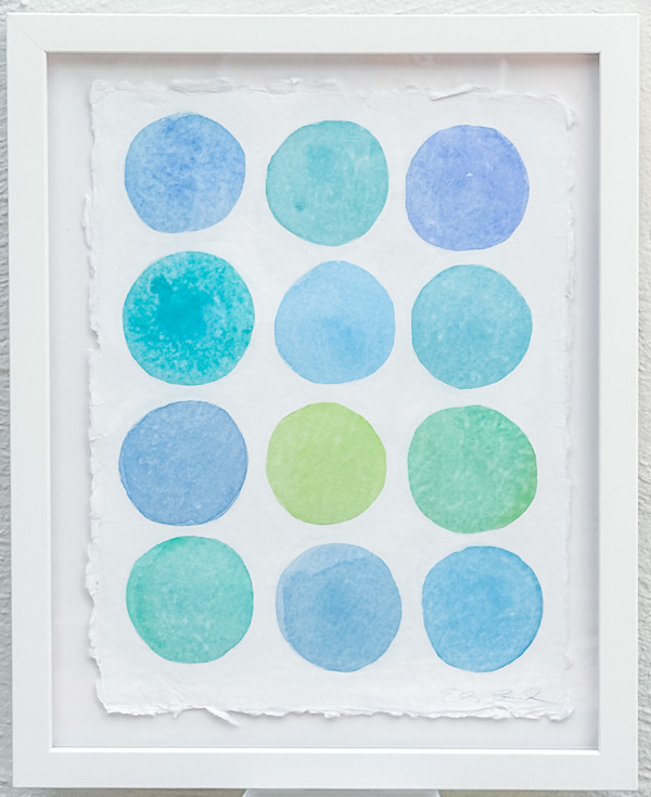 Aqua Dots No. 2 by Elizabeth Bernheisel