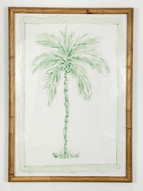 Toile Palm No. 12 by Elizabeth Bernheisel