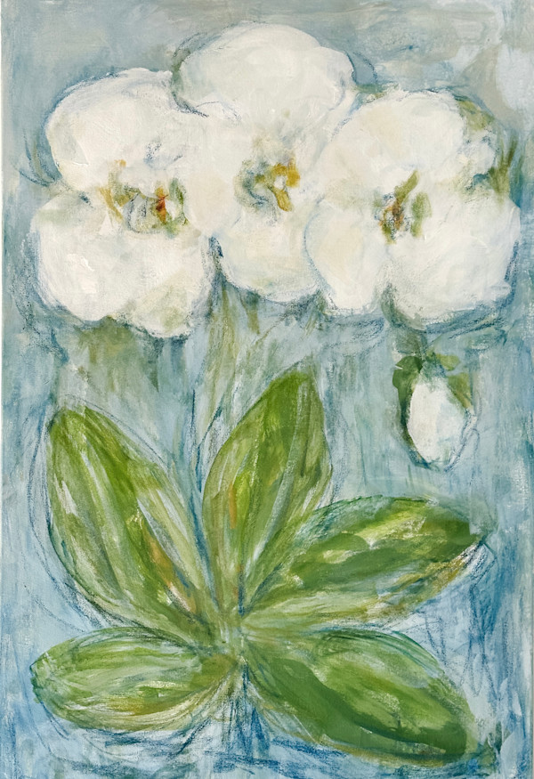 White Orchid Trio III by Elizabeth Bernheisel, Image 1.