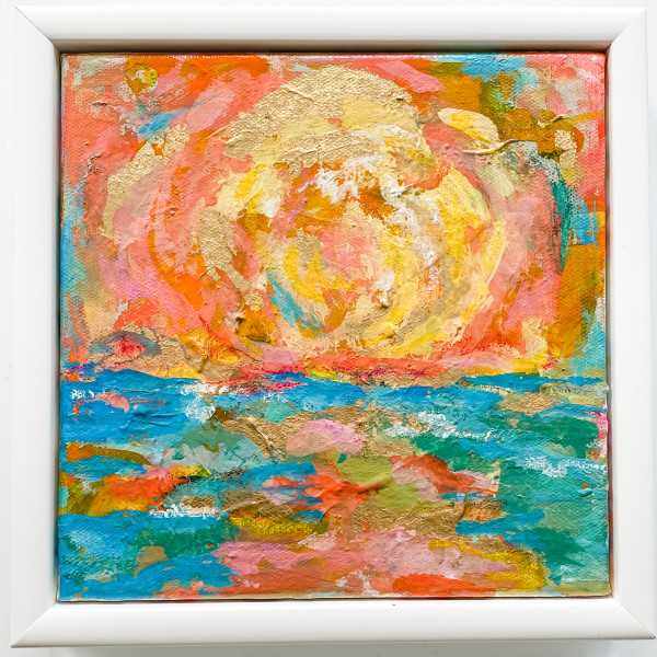 Sunset Sea II by Elizabeth Bernheisel
