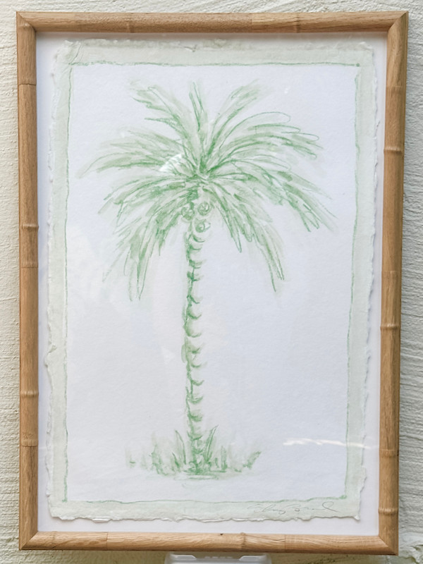 Toile Palm No. 11 by Elizabeth Bernheisel