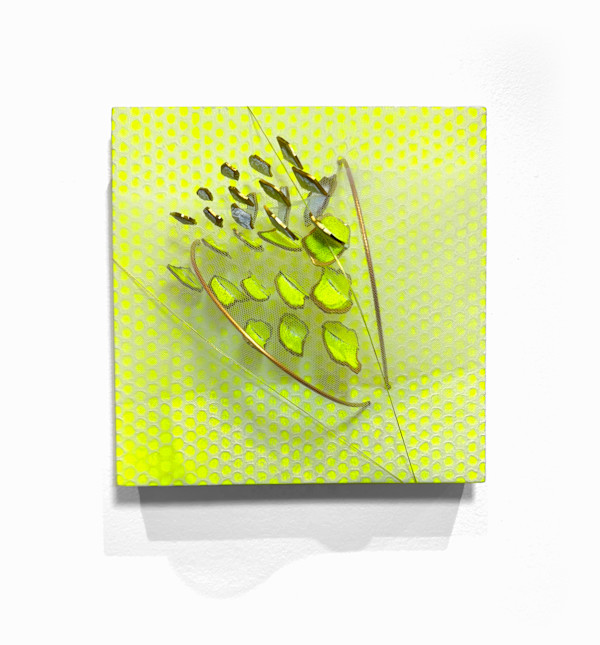 Reflex Brushstrokes Square by Natale Adgnot