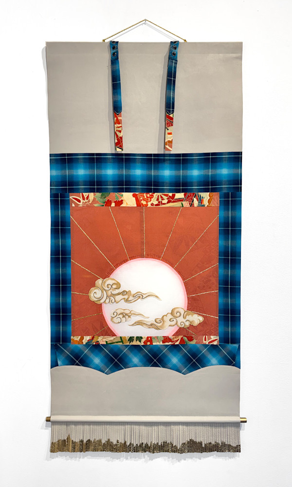 Cowboy Kakemono (Sunset) by Natale Adgnot, Image 1.
