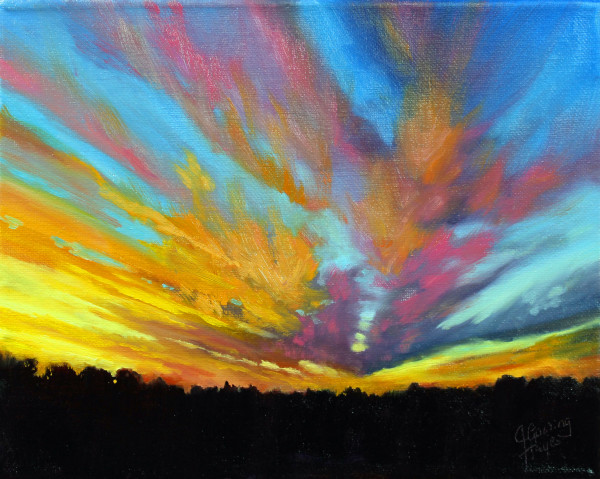 Evening Glory by Julie Gowing Hayes