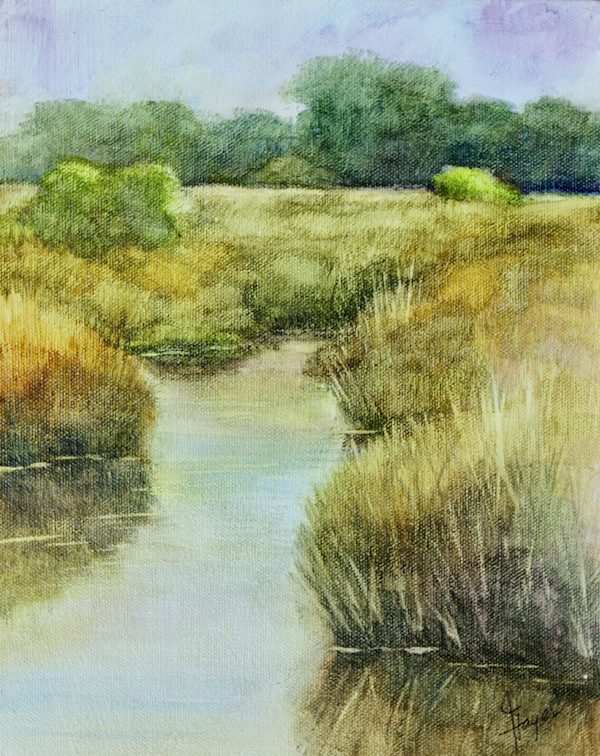 Marsh Reflection by Julie Gowing Hayes