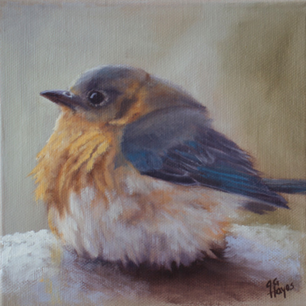 Moody Blues by Julie Gowing Hayes