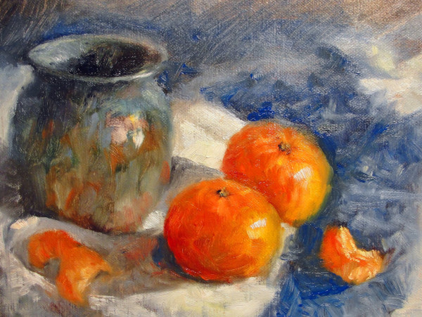 Still Life With Mandarins by Julie Gowing Hayes