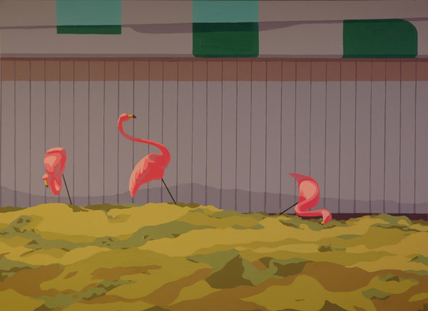 Buffalo Flamingos by Lindsey Warren