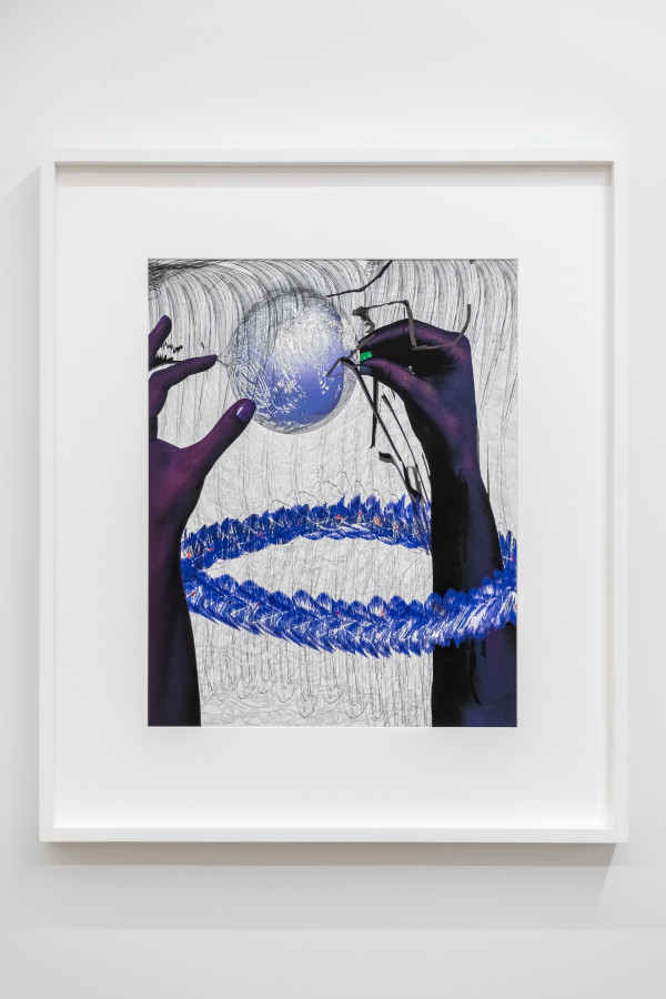 Blue Lei (Print) #1 of 1 by Alex Fischer