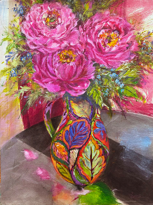 Bodacious Peonies by Pamela Anderson, Image 1.