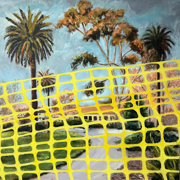 Desire lines - park and vere by Nicholas P Aplin