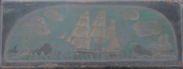 Clipper Ship (Chest/Trunk) by Anonymous American