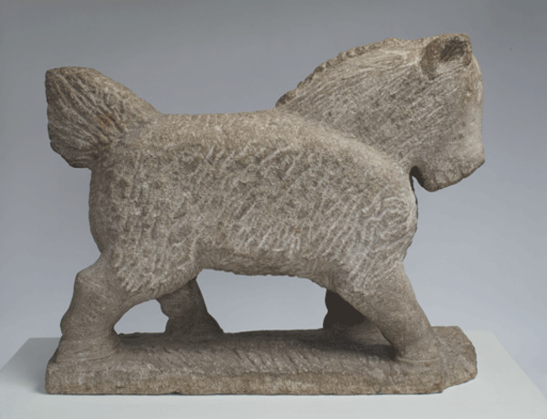 Horse with Short Tail by William Edmondson