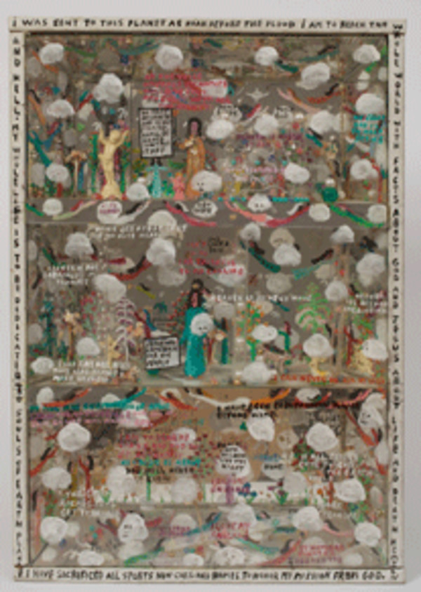 Heaven is Worth it All, #3,163(BST-110) by Howard Finster