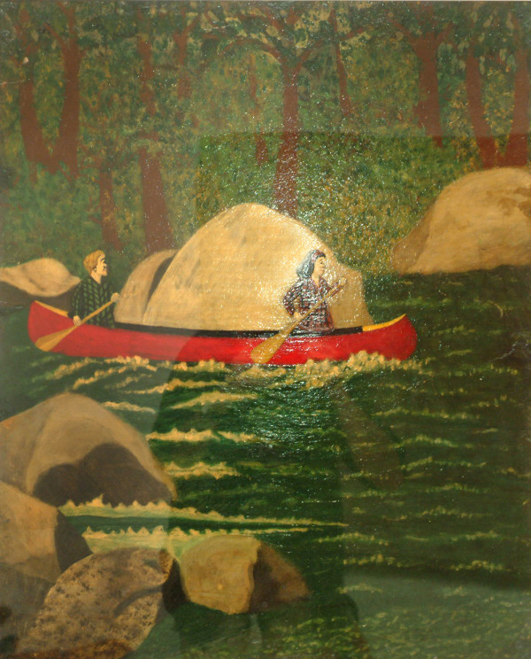 Figues in a Canoe by Ellis Ruley