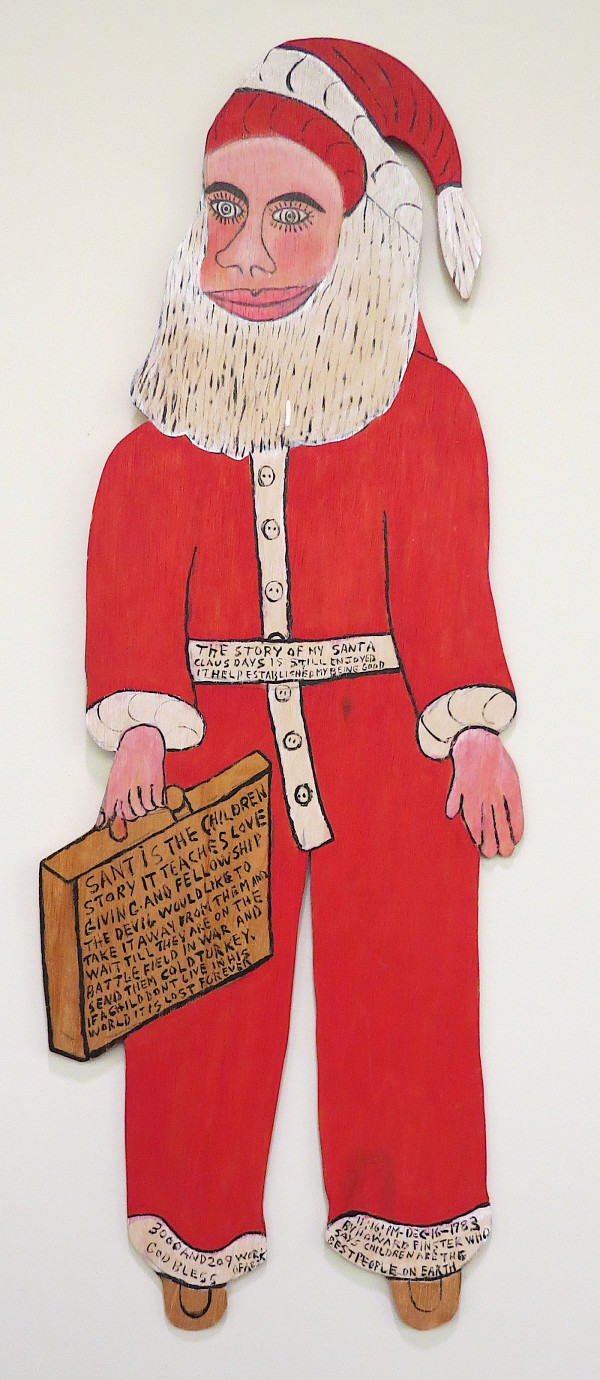 The Story of My Santa Clause Days, #3,209 by Howard Finster