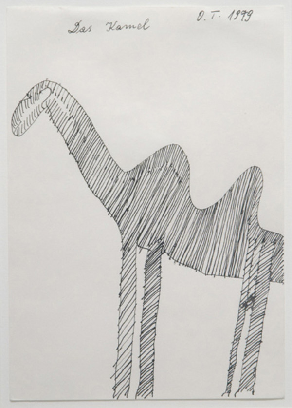 Das Kamel (Camel) by Oswald Tschirtner