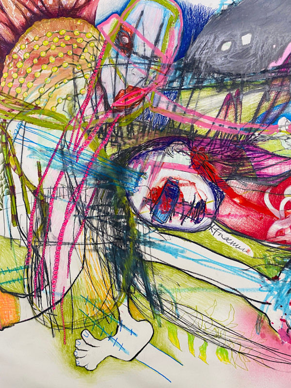 Into the Earth My Body: Detail by Kaye Freeman, Image 2.