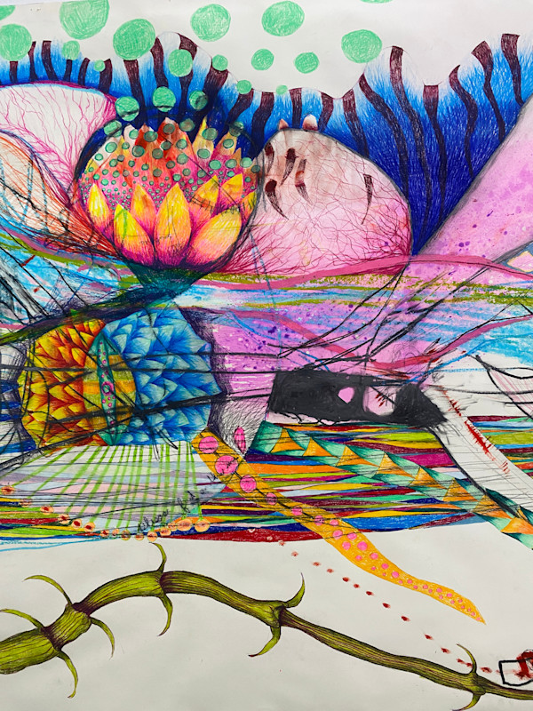 Into the Earth My Body: Detail by Kaye Freeman, Image 3.