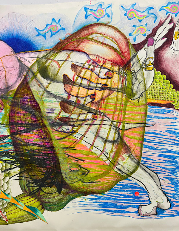 Into the Earth My Body: Detail by Kaye Freeman, Image 1.