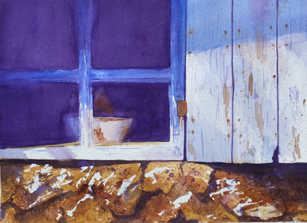 Old Cottage Window by Cheryl Dinsdale