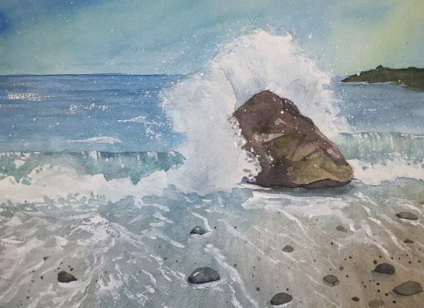 Hazard Rock Narragansett by Cheryl Dinsdale