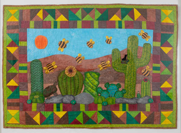 Arizona Cactus Garden #1 Daytime by Marquetta B. Johnson