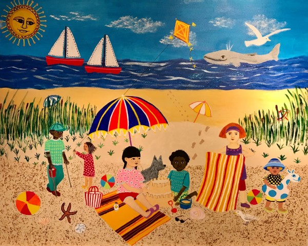 Beach Day aka Playtime at the Beach by Evelyn Berde