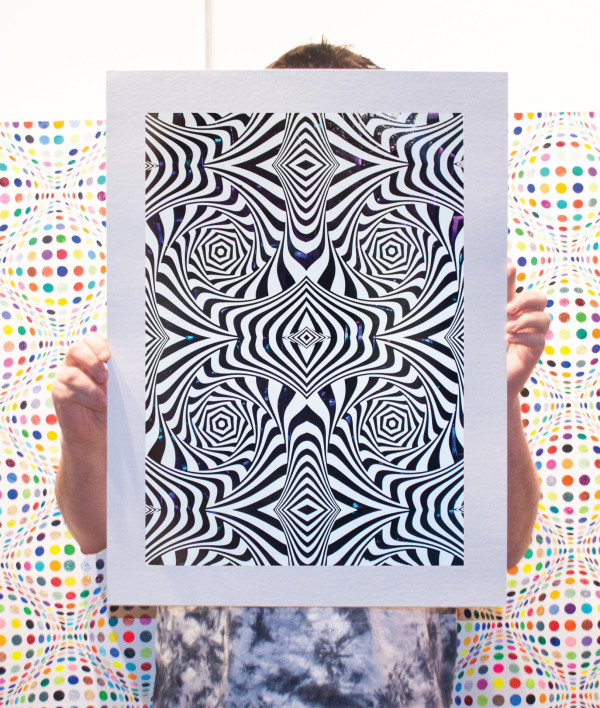 Hallucinogen - Limited Edition Signed Print by Sean Christopher Ward
