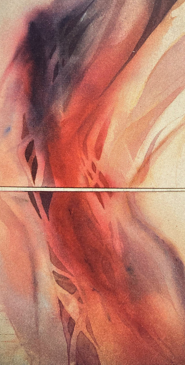 Woman  [diptych] by Brett Newton