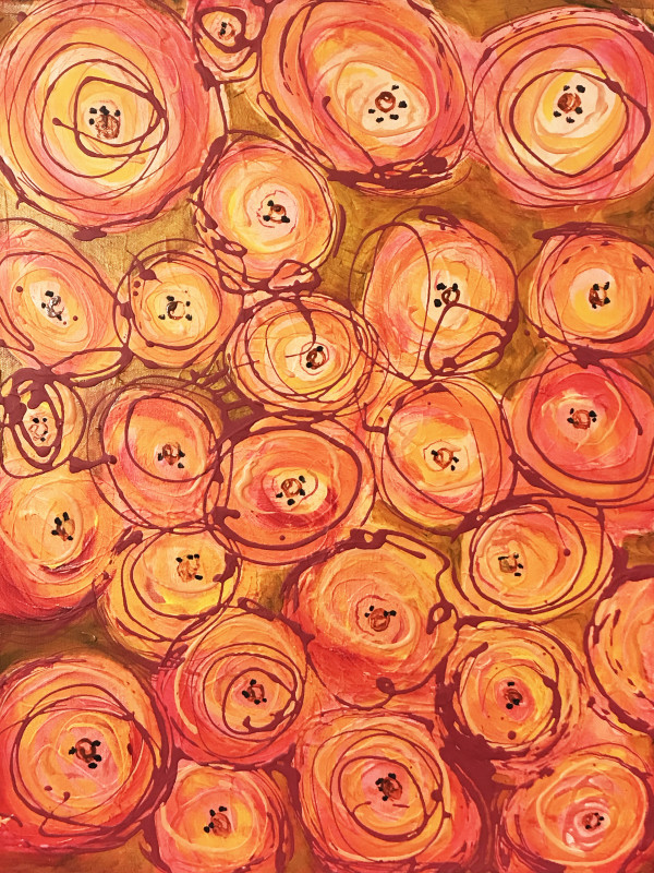 Tangerine Roses