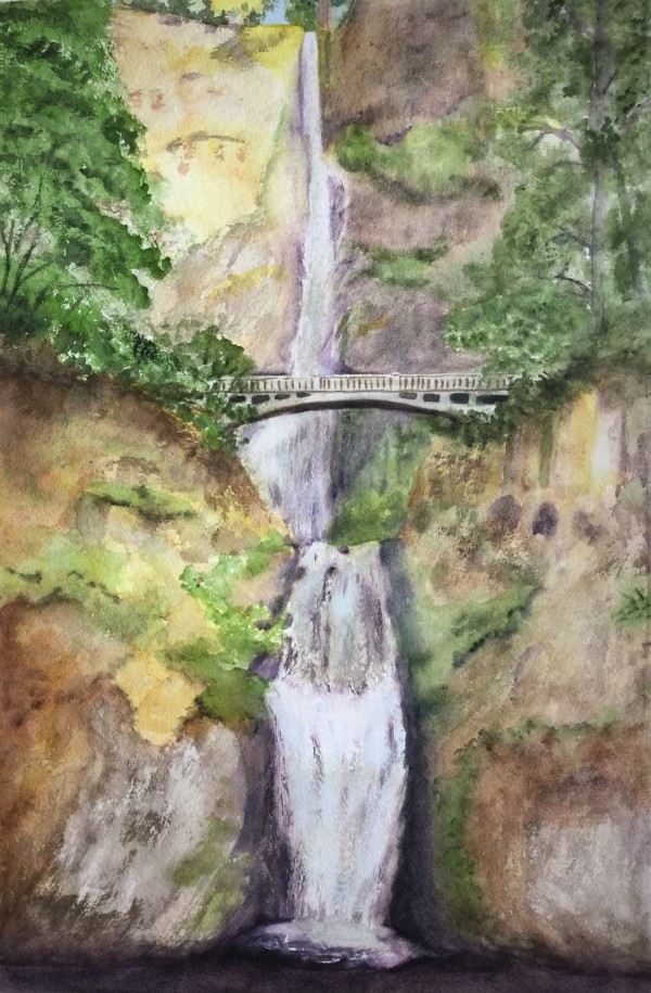 Multnomah Falls by Rita Prahl