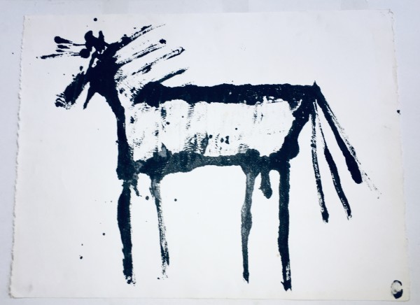Untitled Stamp w/ Horse 2 by Feldsott