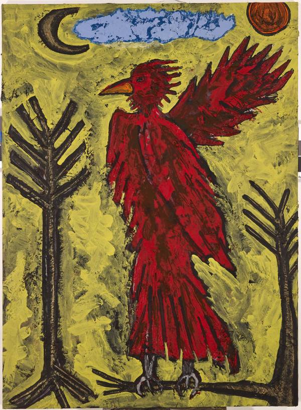 Red Bird by Feldsott