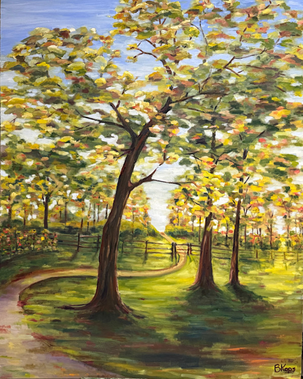 Gellatly Autumn Tree by Barbara Kops, Image 1.