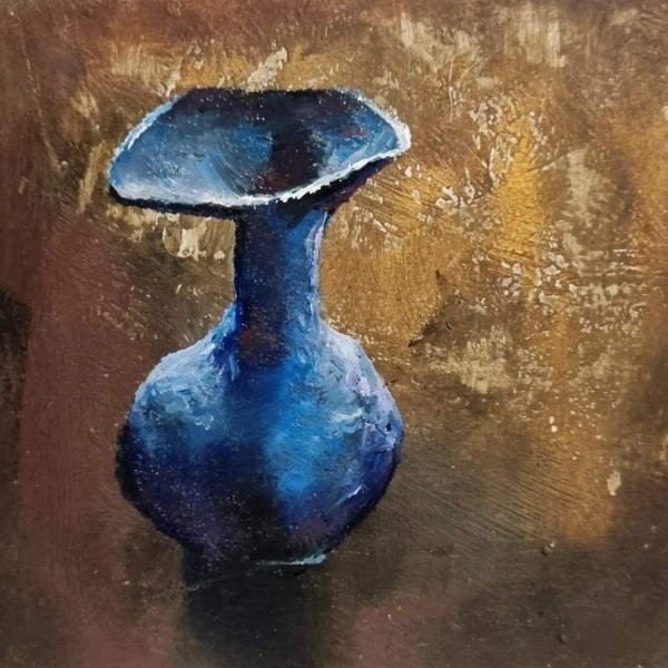 Blue Vase by Garth Nichol
