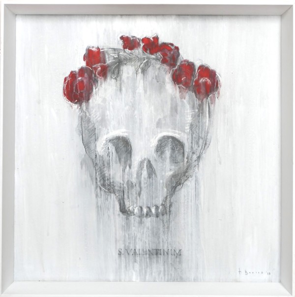 Momento Mori - A Reflection On The Skull Of Saint Valentine by Thomas Bucich
