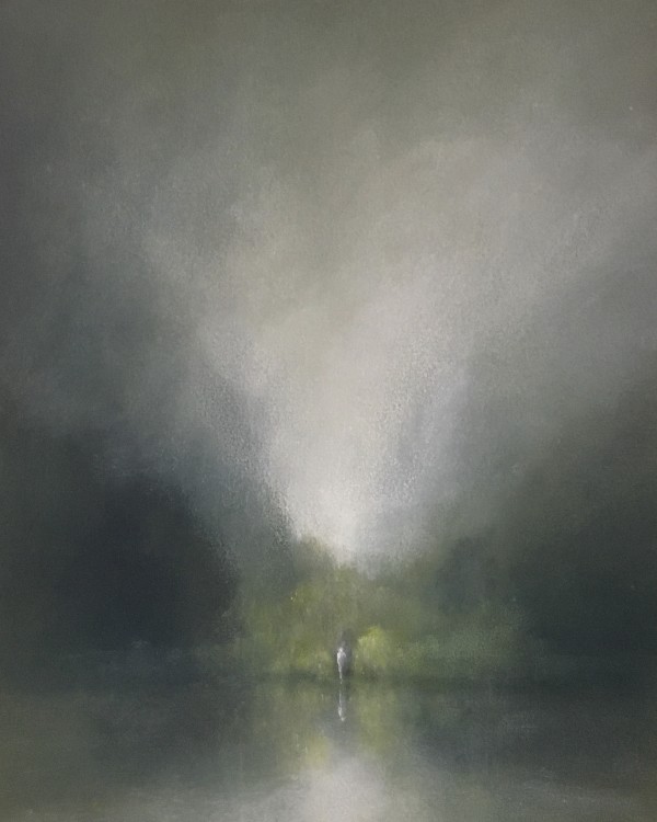 Cloudy Stream by Helen Brancatisano
