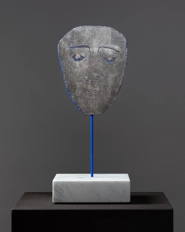 Mask II - Silver by Thomas Bucich