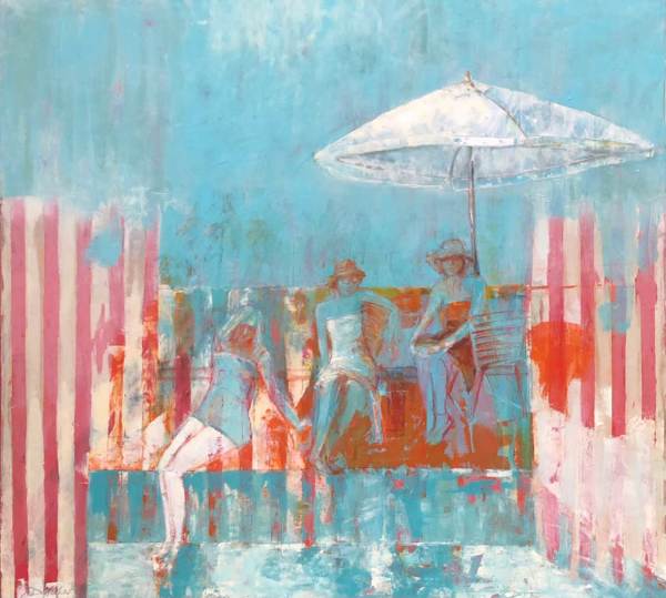 Pool Side by Linda Dry-Parker