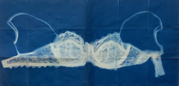 Blue Lace Bra by Catherine Just