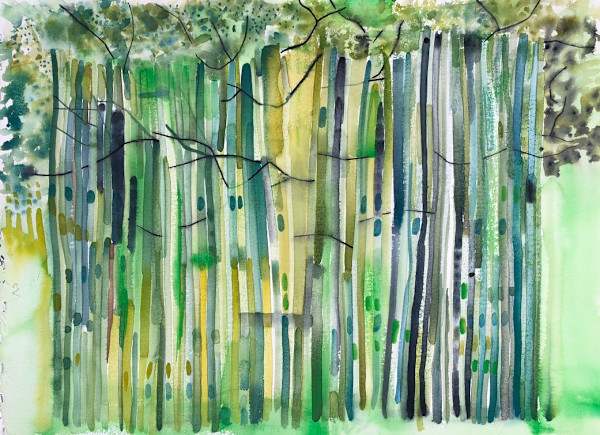 Cluster of Aspen by Brian Frink