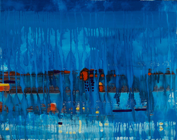 Blue Night by Brian Frink