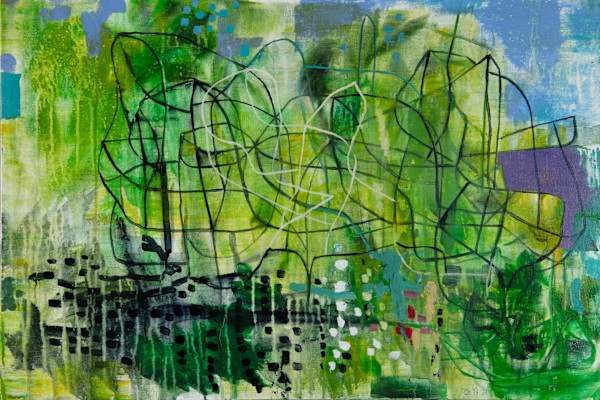 Edge of Woods, Knife River Sanctuary by Brian Frink
