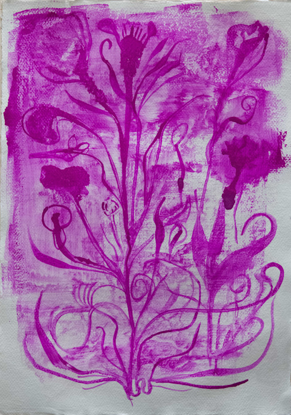 Purple Still Life by Brian Frink