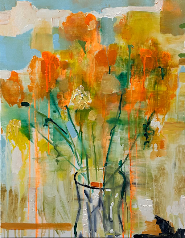 Big Old Marigolds by Brian Frink